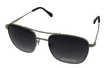 Load image into Gallery viewer, Perry Ellis Silver Men Sunglass Square Metal Aviator , Gradient Lens PE85 2
