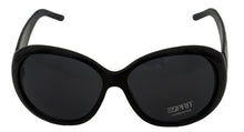 Load image into Gallery viewer, Esprit Womens Sunglass Black Round Flower Plastic Fashion, Smoke Lens 19308 538
