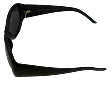 Load image into Gallery viewer, Esprit Womens Sunglass Black Round Flower Plastic Fashion, Smoke Lens 19308 538
