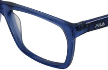 Load image into Gallery viewer, Fila Big Kids Blue Crystal Fade Soft Square Plastic Eyewear Frame VF9457 46mm
