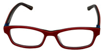 Load image into Gallery viewer, Fila Big Kids Red Soft Rectangle Plastic Eyewear Frame VF9463 47mm
