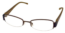Load image into Gallery viewer, Jones New York Womens Metal Rectangle Rimless Eyewear Frame J459 Champagne 51mm
