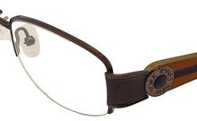 Load image into Gallery viewer, Jones New York Womens Metal Rectangle Rimless Eyewear Frame J459 Champagne 51mm
