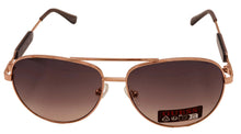 Load image into Gallery viewer, Guess Sunglass Mens Gold Metal Aviator, Blue Gradient Lens GO00001. 28W
