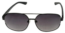 Load image into Gallery viewer, Guess Sunglass Women's Black Square Metal Aviator, Smoke Lens GF0227. 1B

