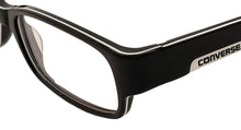 Load image into Gallery viewer, Converse Big Kids Eyeglass Rectangle Plastic Why Black 49mm
