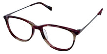Load image into Gallery viewer, Lucky Brand Mens Soft Square Burgundy Plastic Frame. D507. 53mm
