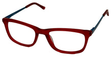 Load image into Gallery viewer, Fila Big Kids Red Rectangle Plastic Eyewear Frame VF9460 . 48mm
