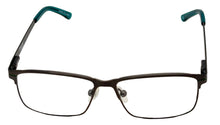 Load image into Gallery viewer, Fila Big Kids Gunmetal Rectangle Metal Eyewear Frame VF1152. 46mm

