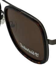 Load image into Gallery viewer, Timberland Tortoise Mens Plastic Square Aviator Sunglass, Brown Lens TB7212 52E
