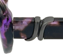 Load image into Gallery viewer, Jones New York Women Plastic Rectangle Eyewear Frame J757 Purple Tortoise 52mm
