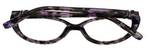 Load image into Gallery viewer, Jones New York Women Plastic Rectangle Eyewear Frame J757 Purple Tortoise 52mm
