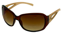 Load image into Gallery viewer, Esprit Sunglass Beige Brown Soft Rectangle Plastic, Brown Gradient 19394 535
