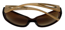 Load image into Gallery viewer, Esprit Sunglass Beige Brown Soft Rectangle Plastic, Brown Gradient 19394 535
