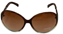 Load image into Gallery viewer, Esprit Sunglass Womens Brown Fade Round Fashion, Brown Gradient Lens 19343 535
