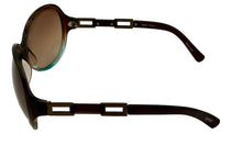 Load image into Gallery viewer, Esprit Sunglass Womens Brown Fade Round Fashion, Brown Gradient Lens 19343 535
