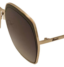 Load image into Gallery viewer, Guess Sunglass Womens Rose Gold Oversized Square Gradient Lens GF0410. 32B
