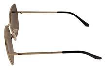 Load image into Gallery viewer, Guess Sunglass Womens Rose Gold Oversized Square Gradient Lens GF0410. 32B
