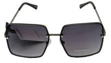 Load image into Gallery viewer, Lucky Brand Women Gunmetal / Metal Large Square Front Mount Sunglass, D2001
