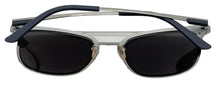 Load image into Gallery viewer, Police Silver Mirrored Square Men's Sunglasses SPL569V 579X 54
