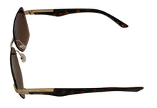 Load image into Gallery viewer, Guess Sunglass Womens Gold Oversized Rimless Square Plastic, GO00022. 32F
