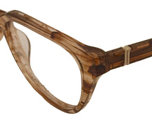 Load image into Gallery viewer, Jones New York Mens Plastic Soft Oval Eyewear Frame, J760 Brown 53mm
