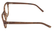 Load image into Gallery viewer, Jones New York Mens Plastic Soft Oval Eyewear Frame, J760 Brown 53mm

