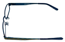 Load image into Gallery viewer, Converse Big Kids Navy Ophthalmic Soft Rectangle Metal Frame K005 49mm
