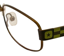 Load image into Gallery viewer, Converse Big Kids Brown Ophthalmic Soft Rectangle Metal Frame K005 49mm
