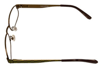 Load image into Gallery viewer, Converse Big Kids Brown Ophthalmic Soft Rectangle Metal Frame K005 49mm

