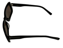 Load image into Gallery viewer, Tumi Mens Black Rectangle Mens Plastic Sunglass, Mirror Lens STU 002 700
