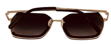 Load image into Gallery viewer, Guess Sunglass Womens Smoke Oversized Square Smoke Gradient Lens GF0418. 1B
