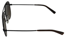 Load image into Gallery viewer, Tumi Mens Black Mens Metal Aviator Sunglass, Brown Lens STU 008 531
