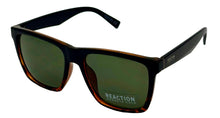 Load image into Gallery viewer, Share Kenneth Cole Reaction Mens Black to Tortoise Square Plastic Sunglass KC1417. 5N
