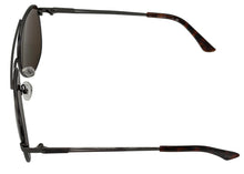 Load image into Gallery viewer, Guess Sunglass Mens Light Gunmetal Metal Aviator, Brown Lens GF0231. 8E
