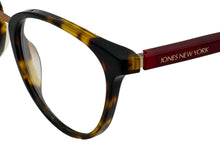 Load image into Gallery viewer, Jones New York Tortoise Womens Plastic Rectangle Eyewear , J778. 52mm
