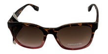 Load image into Gallery viewer, Converse Tortoise Pink Mens Sunglass Rectangle Plastic Brown Gradient Lens H114
