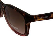 Load image into Gallery viewer, Converse Tortoise Pink Mens Sunglass Rectangle Plastic Brown Gradient Lens H114
