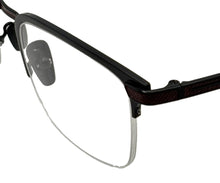 Load image into Gallery viewer, John Varvatos Mens Eyeglass Rectangle Matte Black Titanium Metal V167. 53mm
