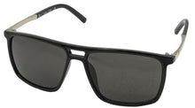 Load image into Gallery viewer, Guess Sunglass Shiny Black Mens Plastic Square, Smoke Lens GF0236. 1A
