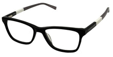 Load image into Gallery viewer, Jones New York Womens Rectangle Black Plastic Eyewear Frame J236. 48mm

