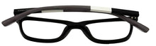 Load image into Gallery viewer, Jones New York Womens Rectangle Black Plastic Eyewear Frame J236. 48mm
