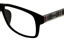 Load image into Gallery viewer, Converse Opthalmic Mens Rectangle Black Plastic Eyewear Frame Q600. 53mm
