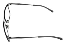 Load image into Gallery viewer, Fila Mens Matte Black Rectangle Plastic Metal Eyewear Frame VF9986. 531. 54mm

