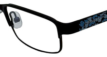 Load image into Gallery viewer, Converse Big Kid Rectangle Navy Metal Eyewear Frame K100 49mm
