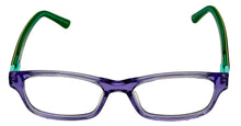 Load image into Gallery viewer, Fila Big Kids Purple Fade Soft Square Plastic Eyewear Frame VF9463 47mm
