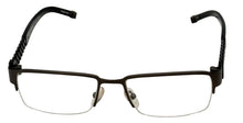 Load image into Gallery viewer, Tumi Mens Stainless Steel Round Eyewear Frame T108 Matte Black 52mm

