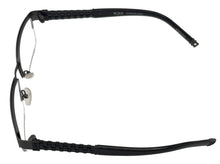 Load image into Gallery viewer, Tumi Mens Stainless Steel Round Eyewear Frame T108 Matte Black 52mm
