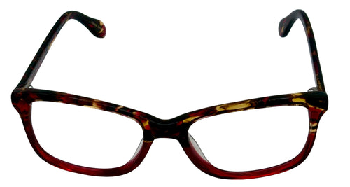 Apple Bottoms Womens Opthalmic Eyeglass Rectangle Plastic 779. 2 Red 53mm