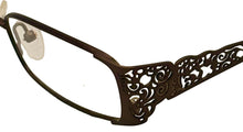 Load image into Gallery viewer, Apple Bottoms Womens Ophthalmic Eyeglass Rectangle Metal 735 2 Brown 52mm

